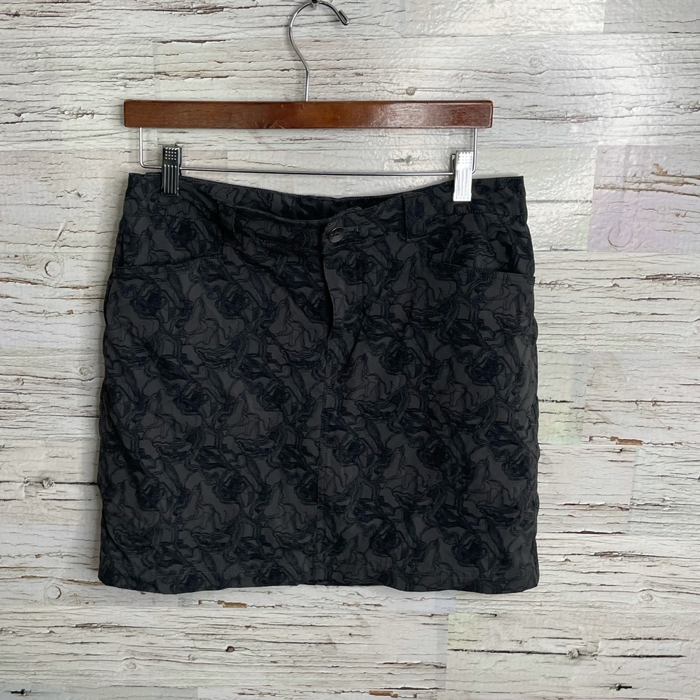 Eddie Bauer gray skort skirt shorts size 6